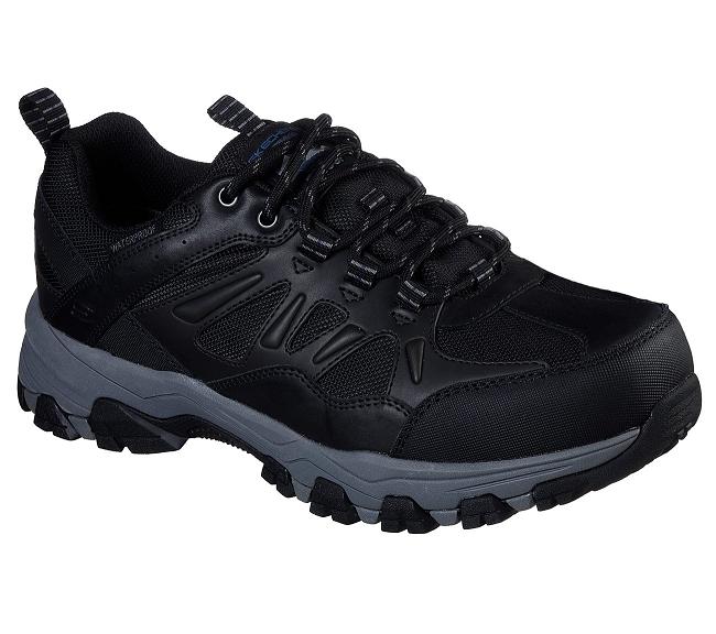 Zapatos Sin Cordones Skechers Hombre - Selmen Negro KVBMR9403